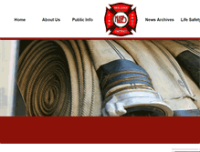 Tablet Screenshot of nlfire.com